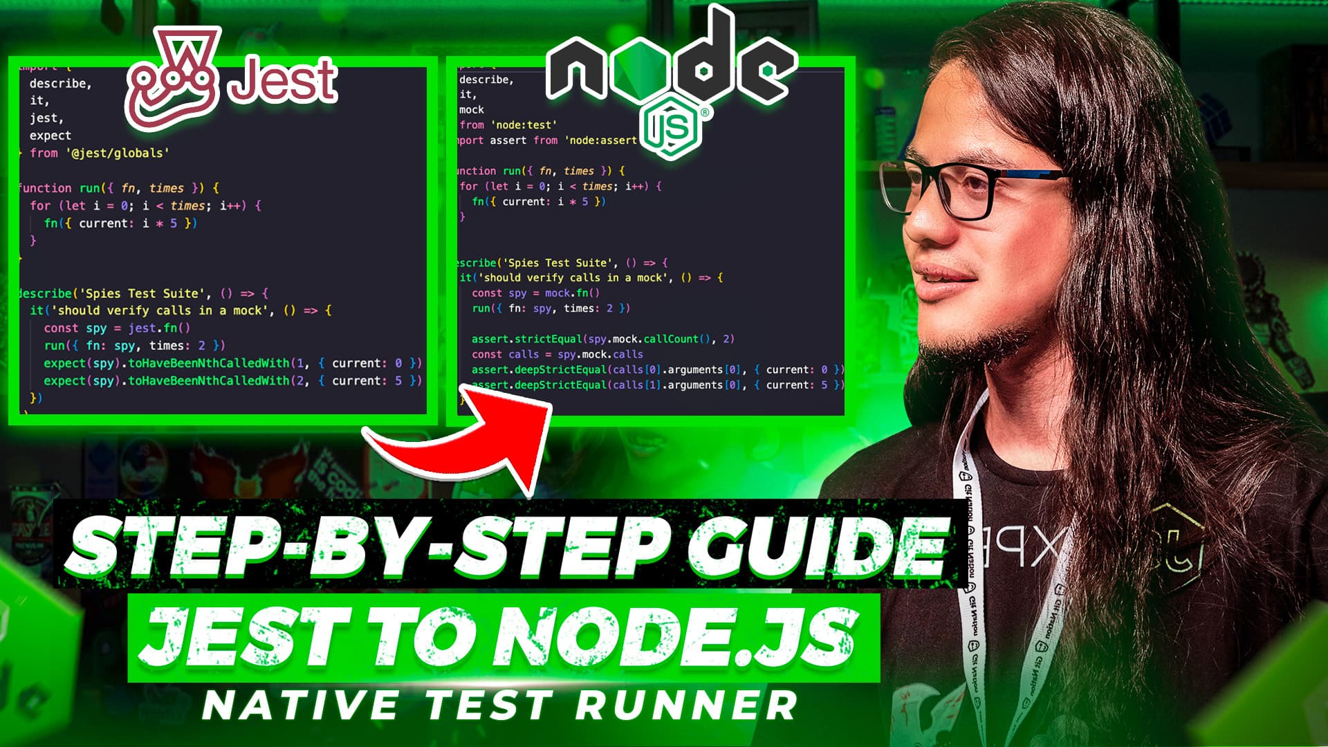 Step-by-Step Guide: Migrating from Jest to Node.js Native Test Runner