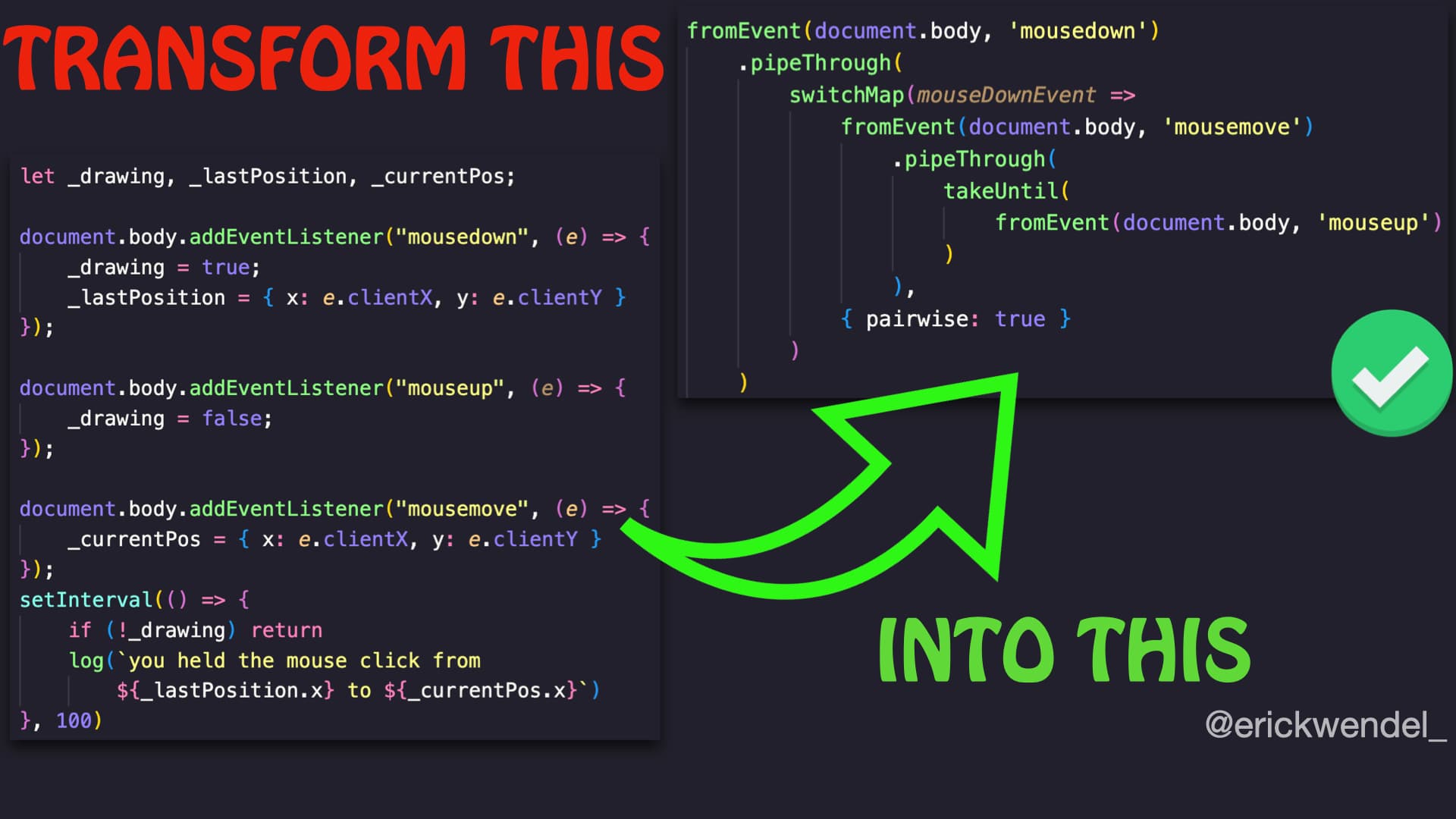 Reimagining RxJS using Web Streams